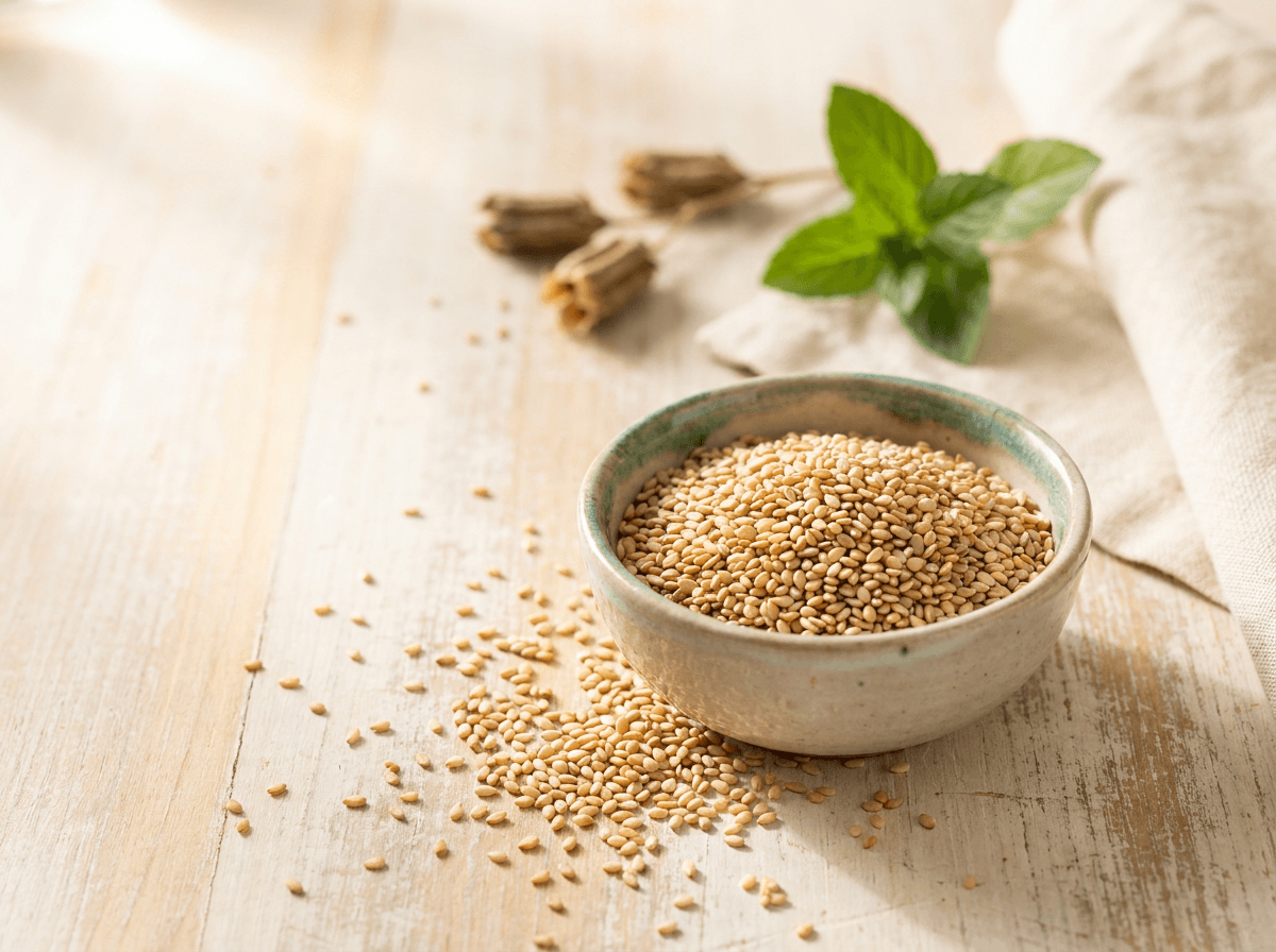 The Calcium of Sesame Seeds